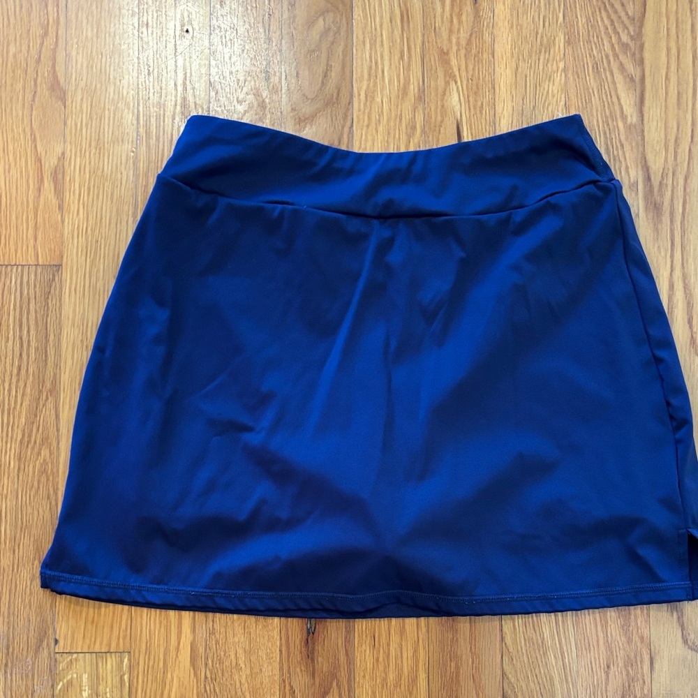 Lou Keith Blue Mini Skort for Women
